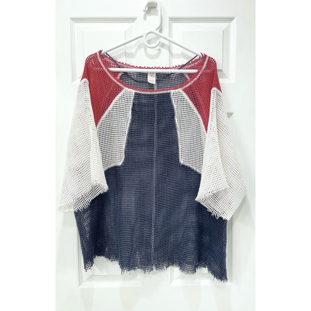 Free People We The Free Dakota Mesh Tee